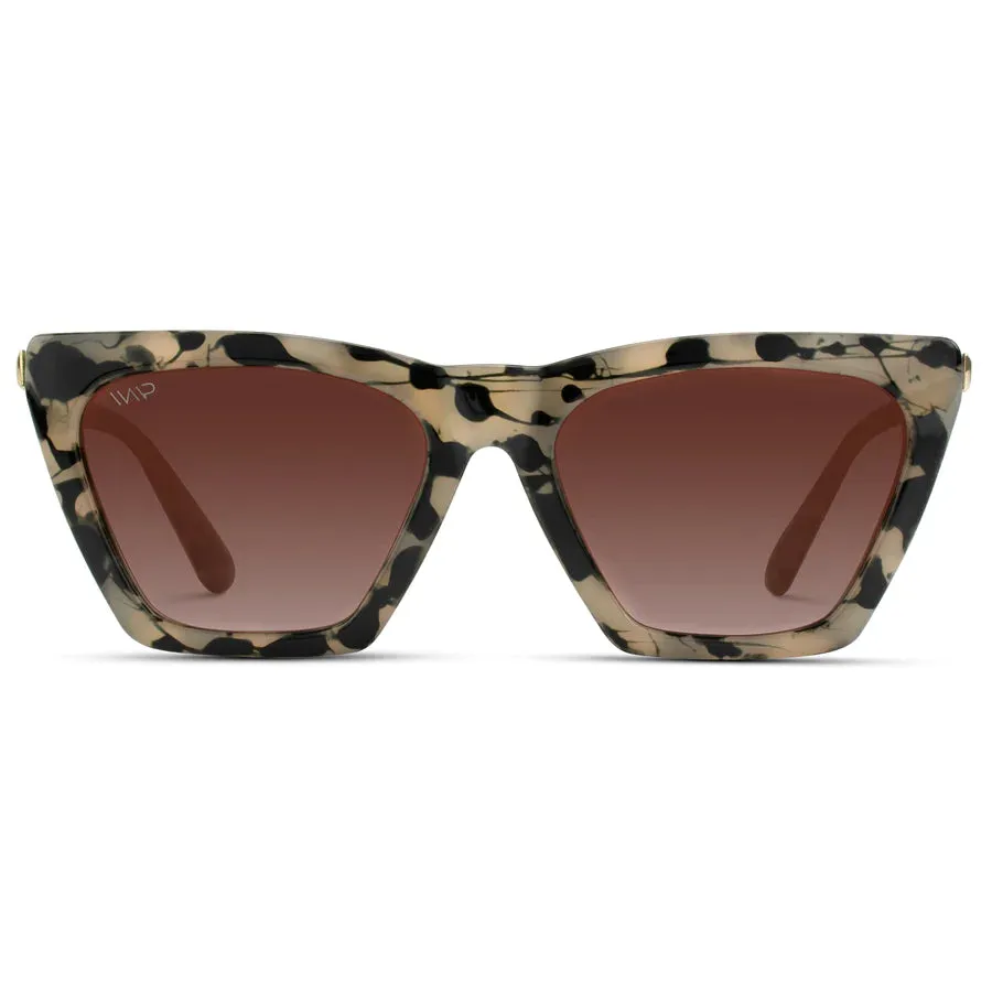 1028 Sophia Cat Eye Shape Polarized Sunglasses