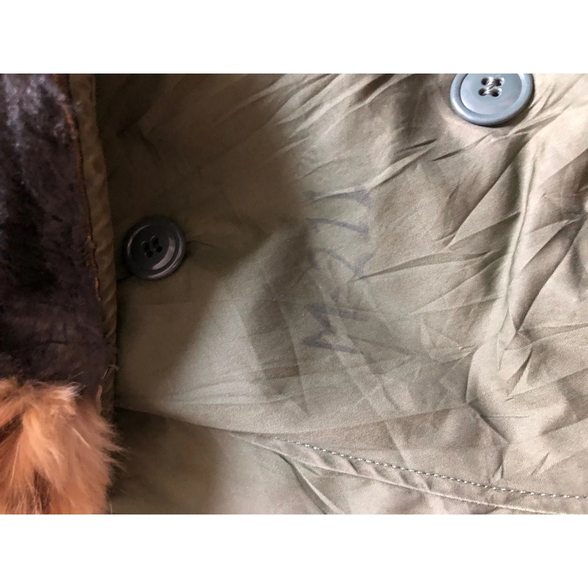 1972 USAF JACKET,FLYING, MAN'S、N-3B MODIFIED Parka