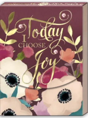 3 x 4 Note Pad Today I Choose Joy  43904