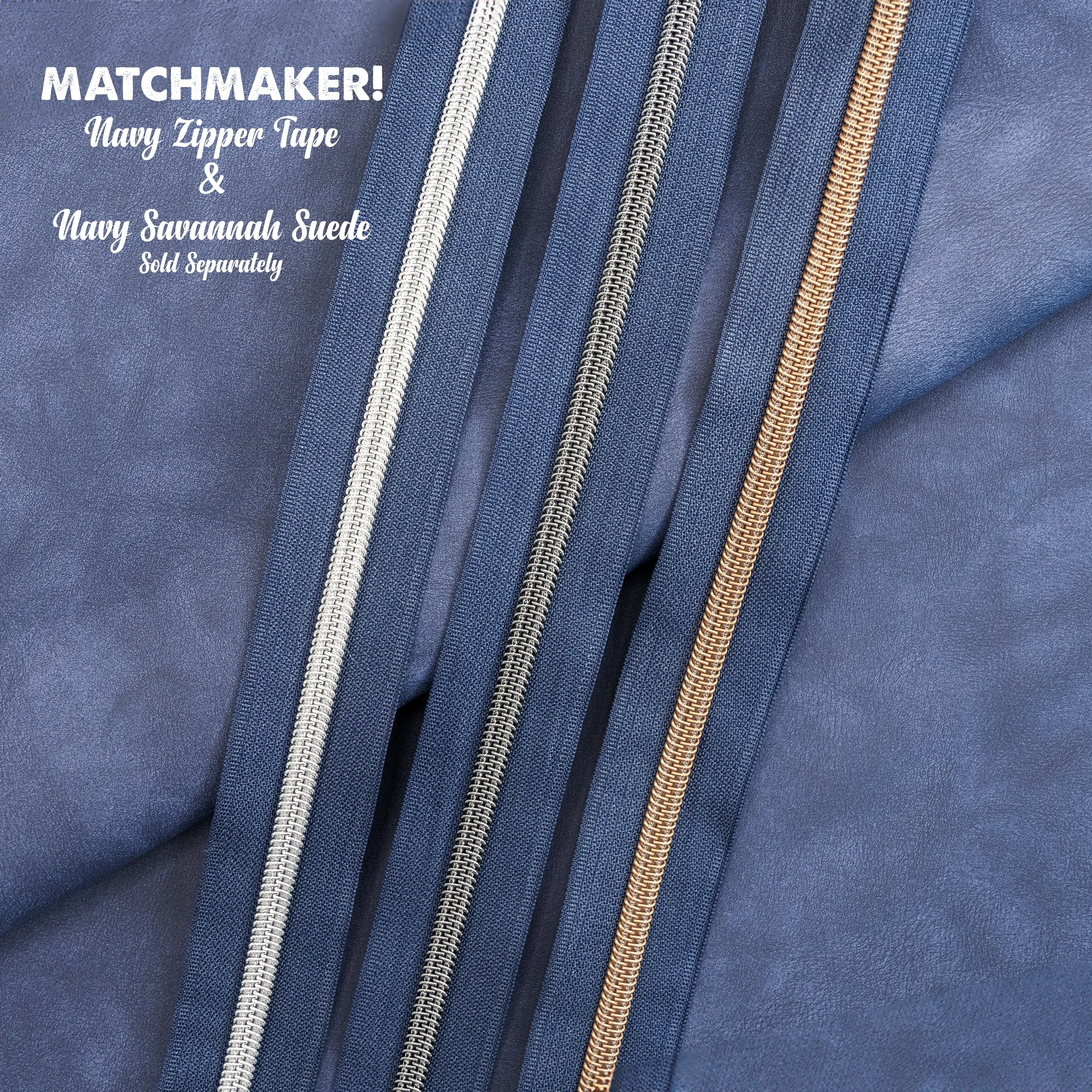 #5 Nylon Zipper Tape - Navy