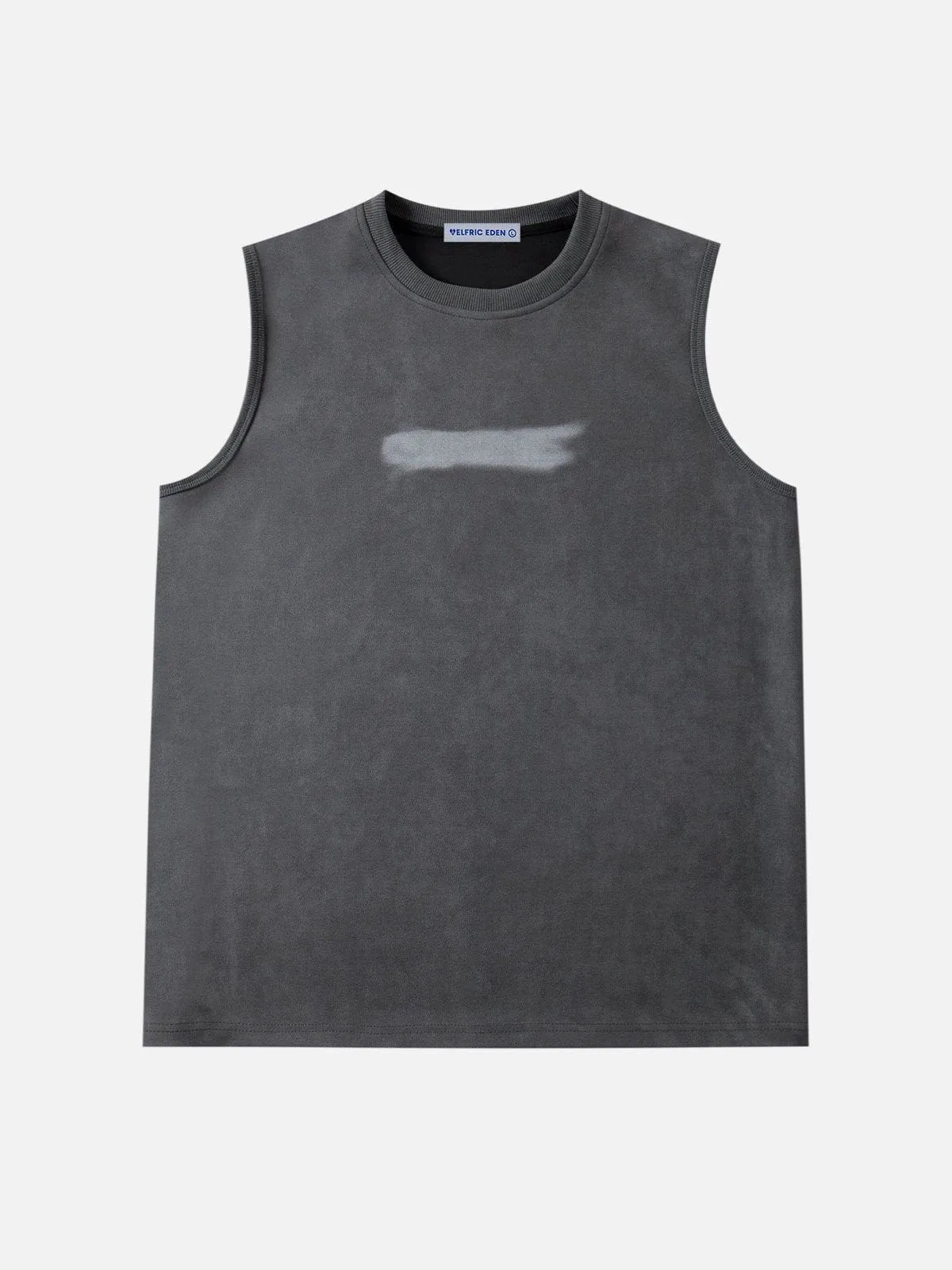 Aelfric Eden Line Print Suede Tank Top