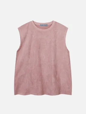 Aelfric Eden Solid Suede Tank Top