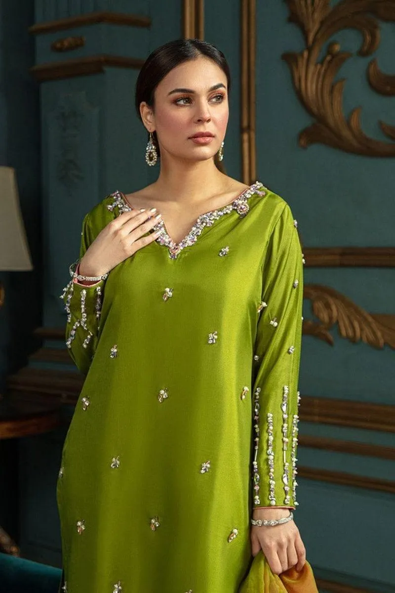 Allure by Ih - MOSS - Katan Silk - Green - 3 Piece