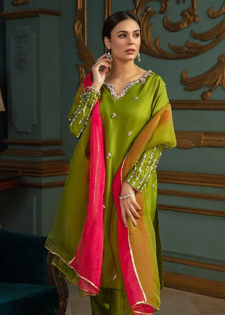 Allure by Ih - MOSS - Katan Silk - Green - 3 Piece