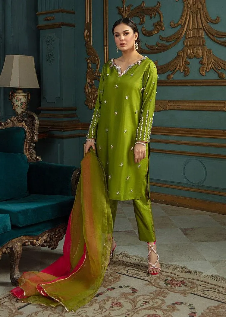 Allure by Ih - MOSS - Katan Silk - Green - 3 Piece