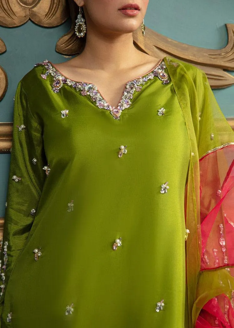 Allure by Ih - MOSS - Katan Silk - Green - 3 Piece