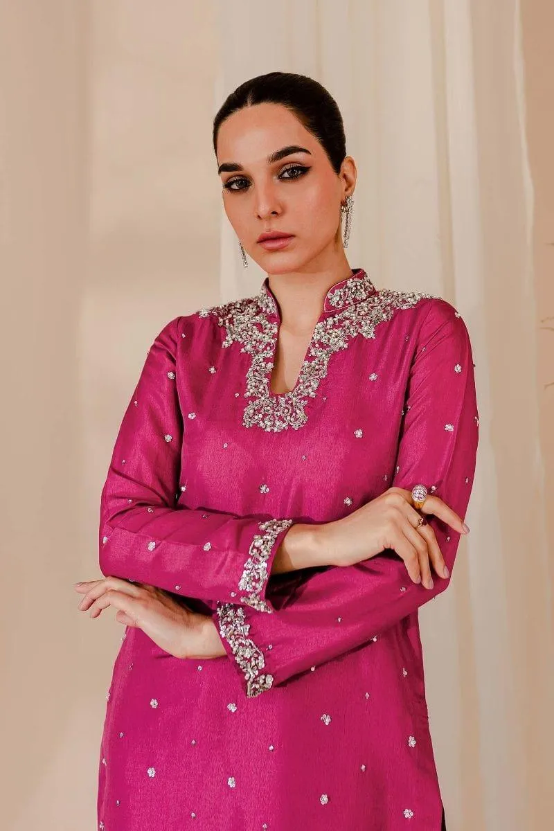Allure by Ih - ROSETTE - Katan Silk - Pink - 3 Piece