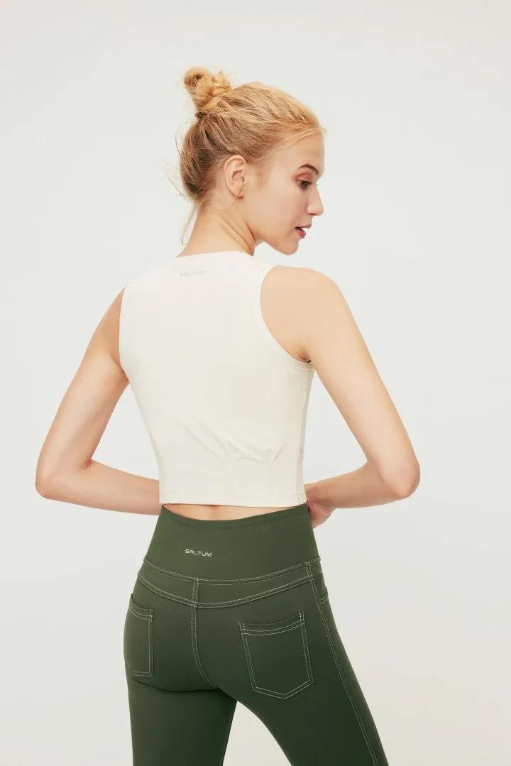 Anti-UV Cropped Tank Top for Women