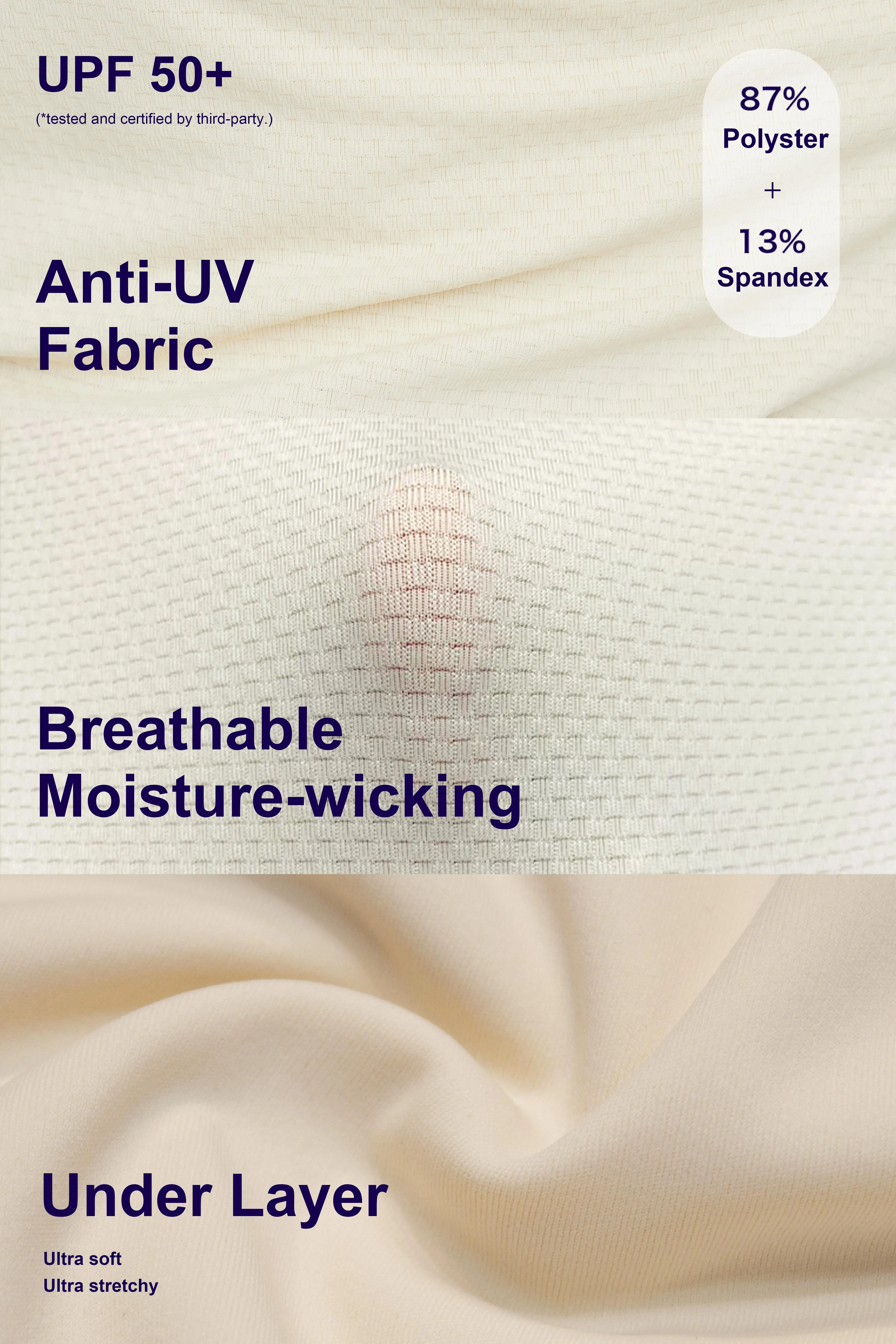 Anti-UV Cropped Tank Top for Women