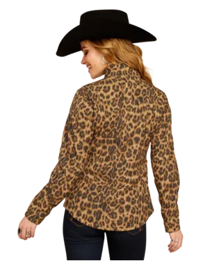 Ariat Ladies Lila Leopard Team Softshell Print Jacket-10053013