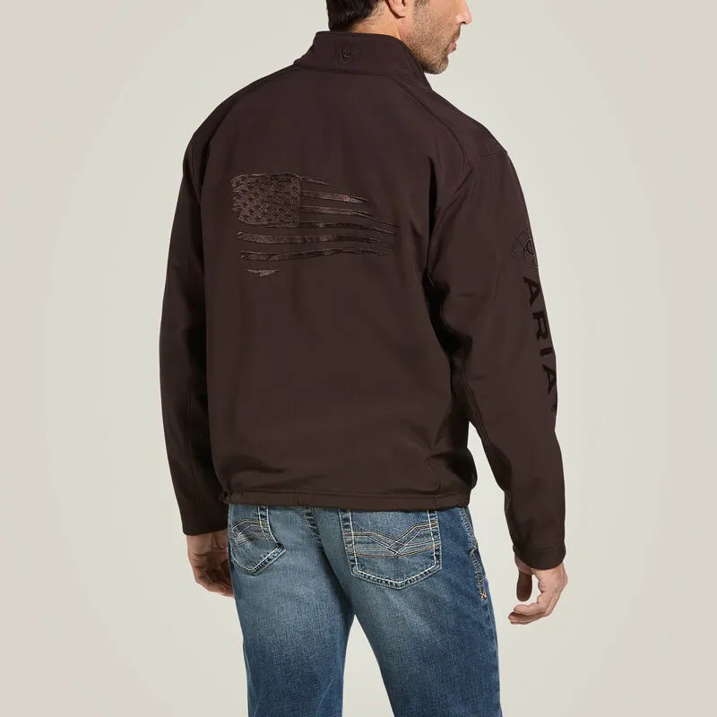 Ariat Men's Logo 2.0 Patriot Softshell Jacket