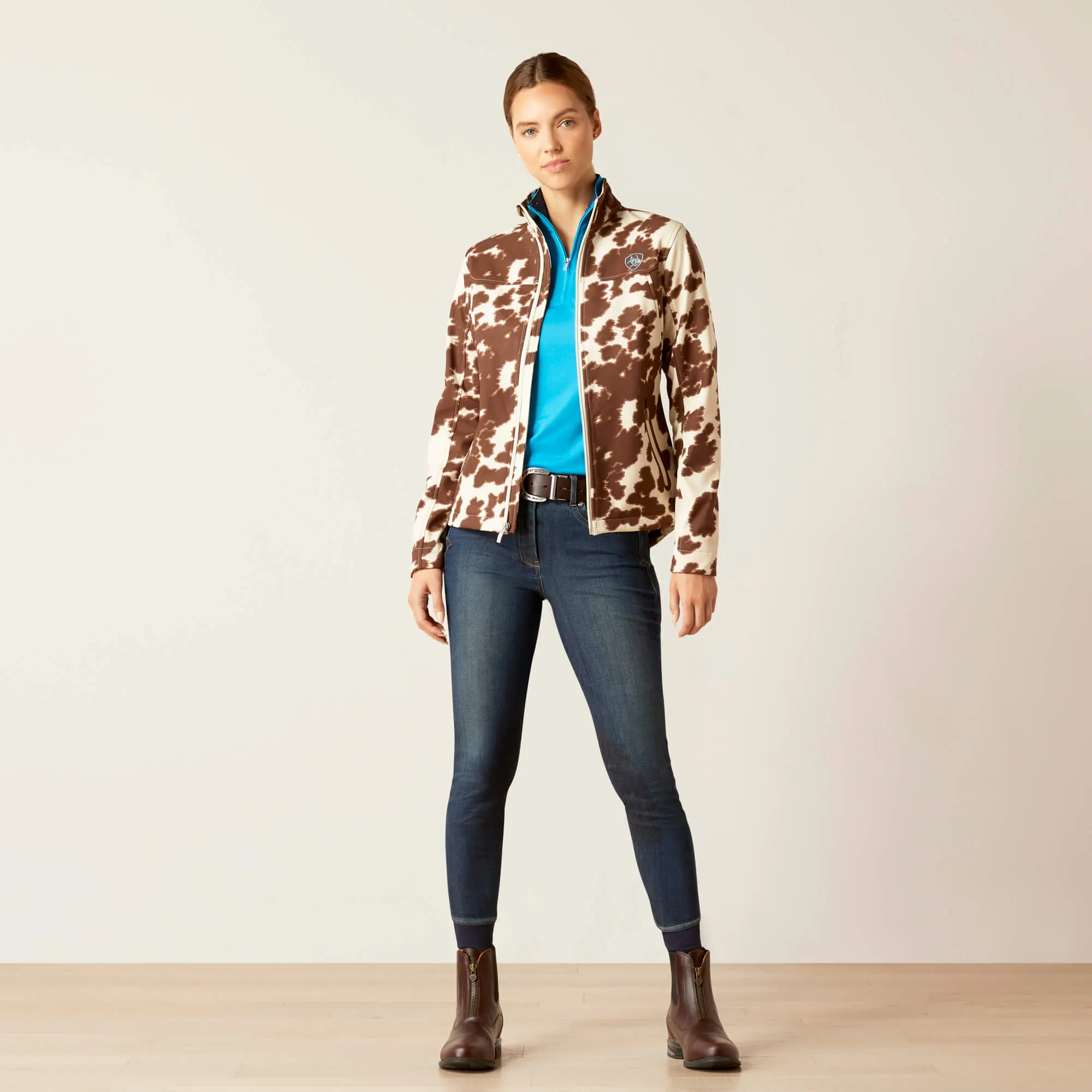 Ariat Women's New Team Softshell Print Jacket