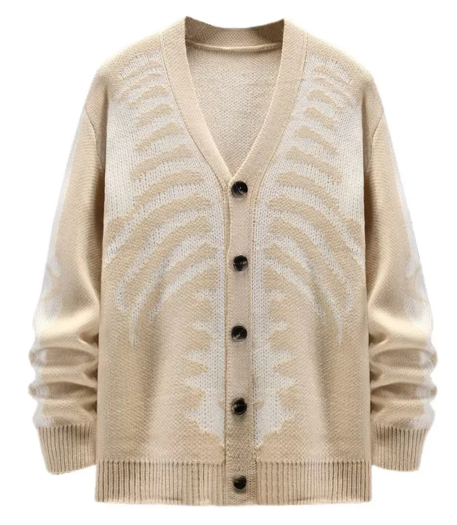 Autumn And Winter Sweater Coat Jacquard Halloween Knitted Cardigan *6 styles