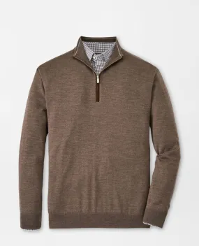 Autumn Crest Suede Trim Quarter-Zip