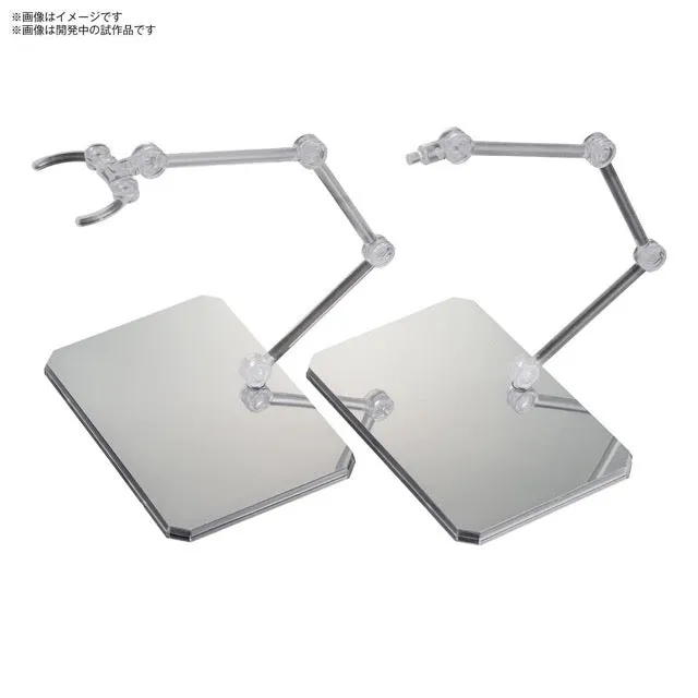 Bandai Action Base 6 (Clear Color) Mirror Sticker Set