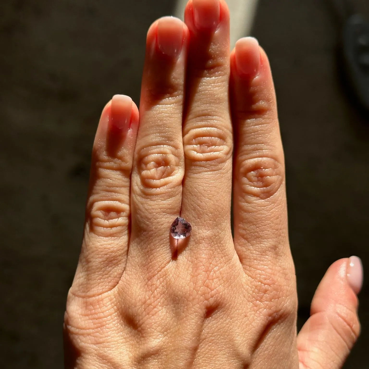 BESPOKE 1.05CT PEAR AMETHYST