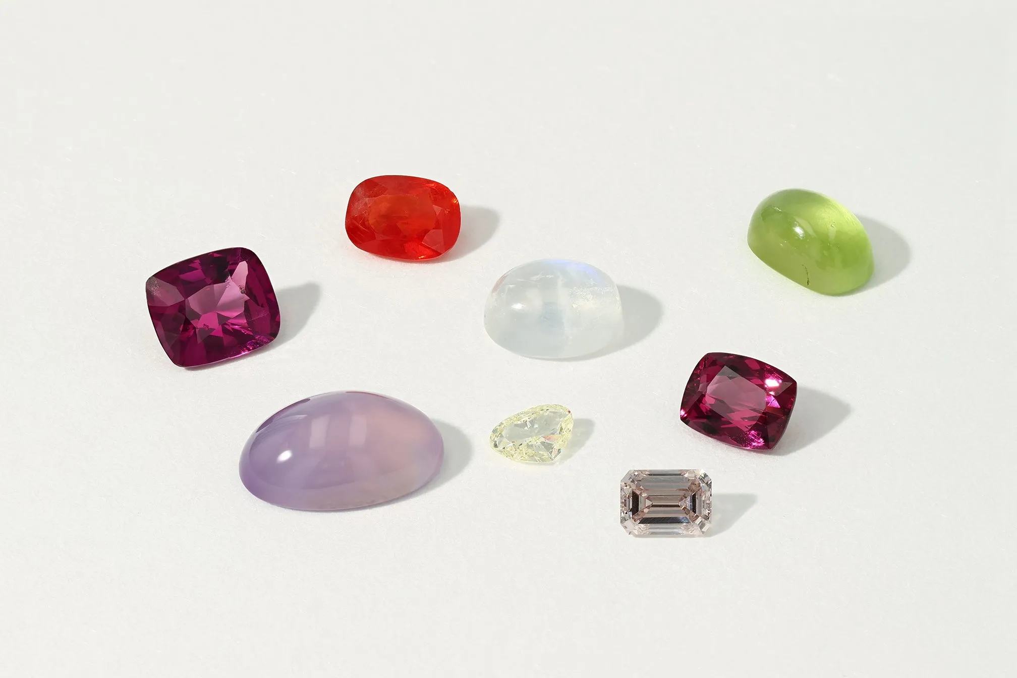 BESPOKE 3.42CT PINKISH-PURPLE RHODOLITE GARNET