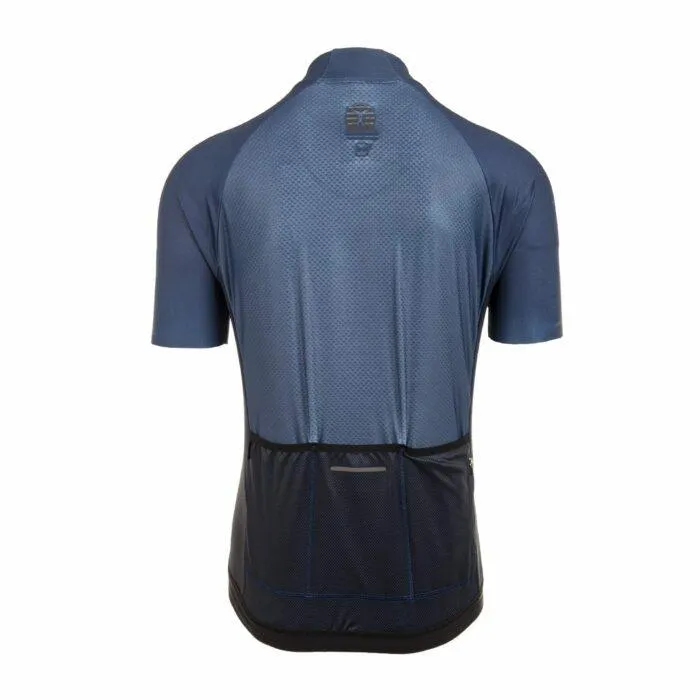Bioracer Sprinter Coldblack Mens Cycling Jersey (Light Navy)