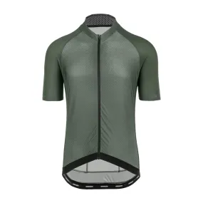 Bioracer Sprinter Coldblack Mens Cycling Jersey (Light Olive)