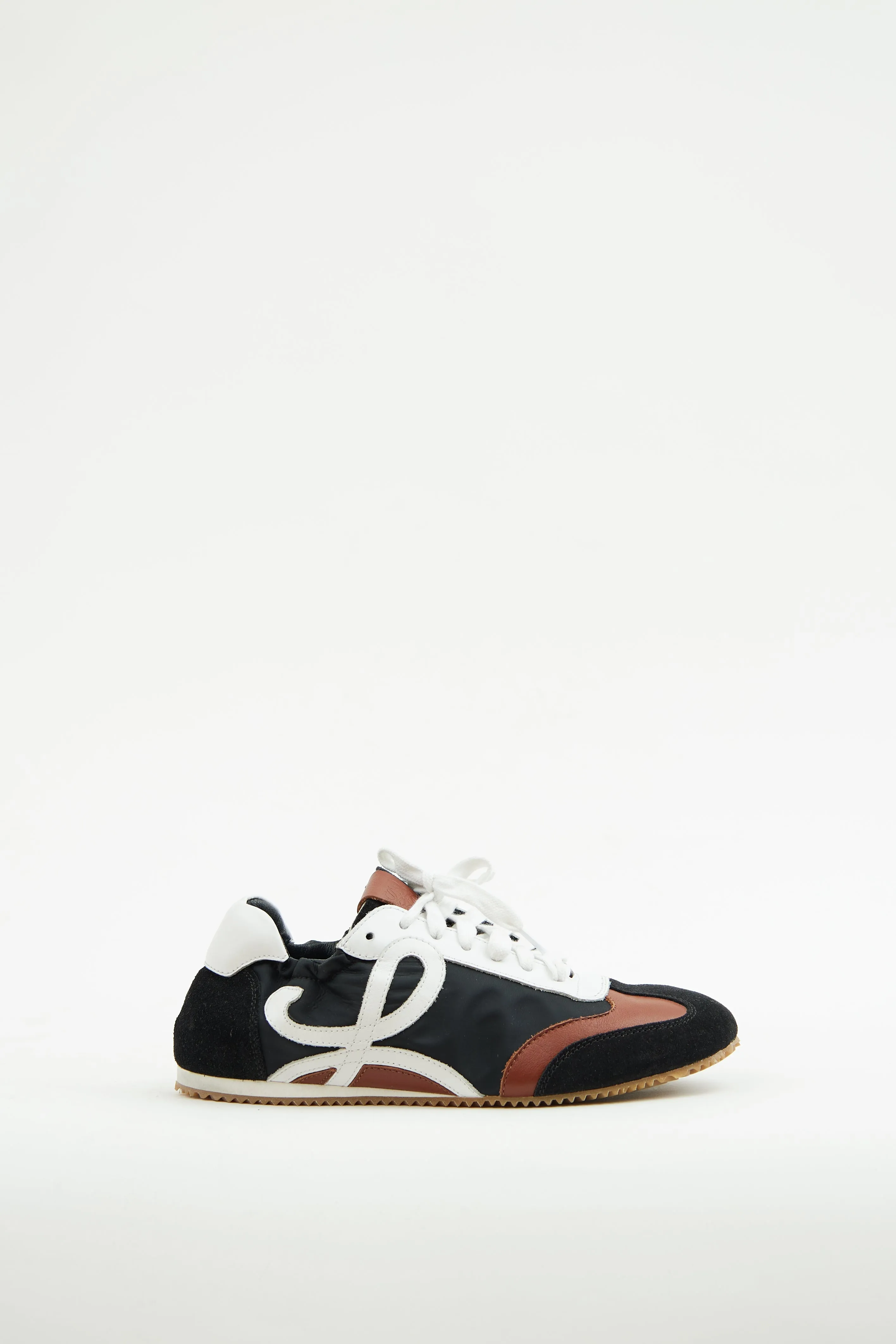Black Colourblock Ballet Sneaker