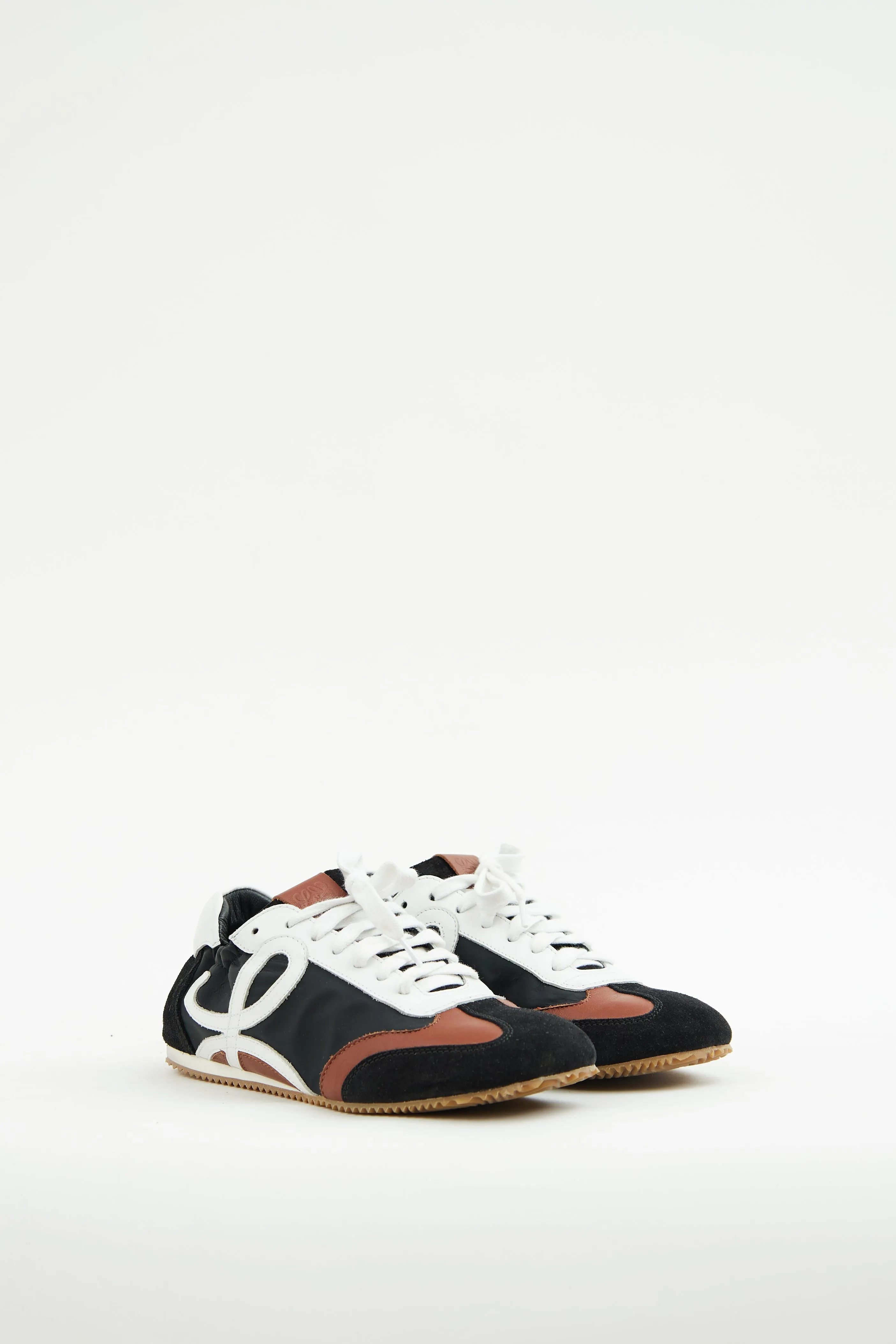Black Colourblock Ballet Sneaker