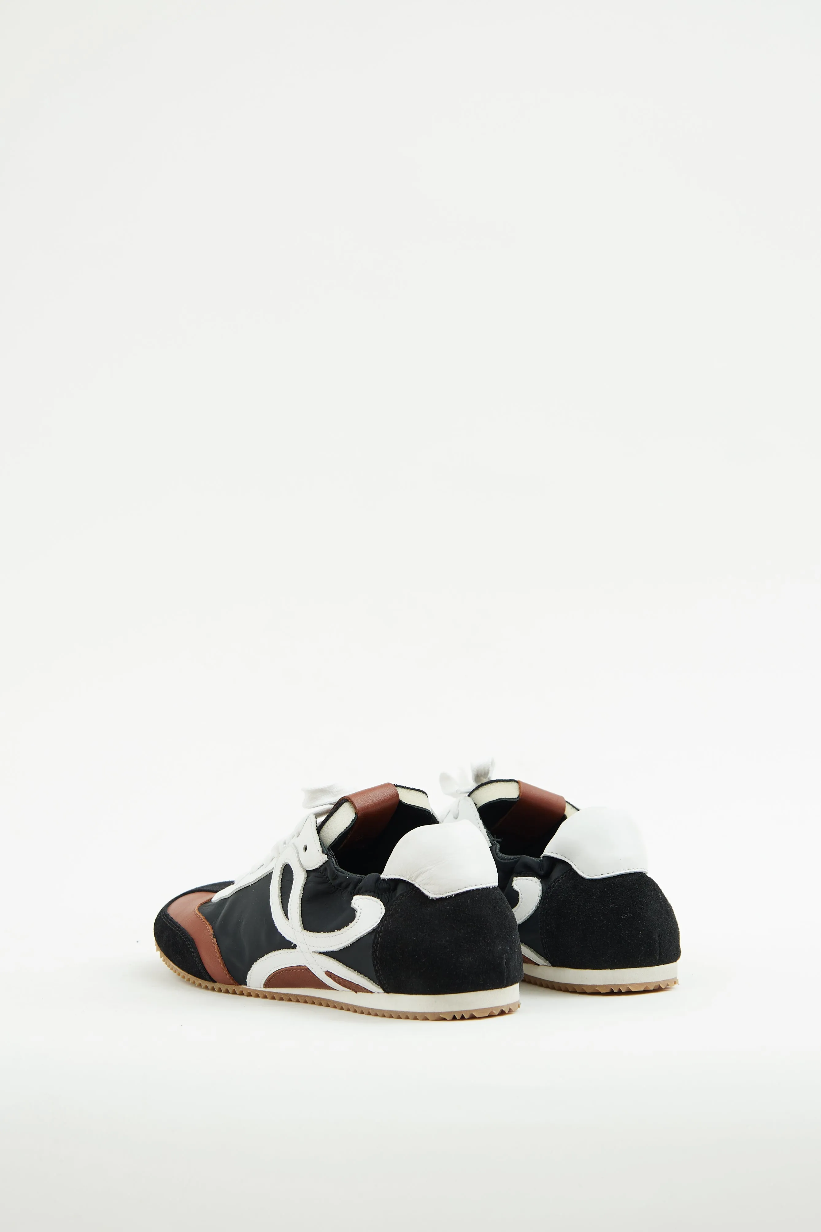 Black Colourblock Ballet Sneaker