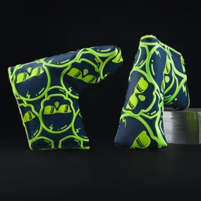 Blue Wave Concentric Skulls Blade Cover