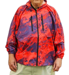 Brella 2015 Red Blue Unisex Rain Jacket