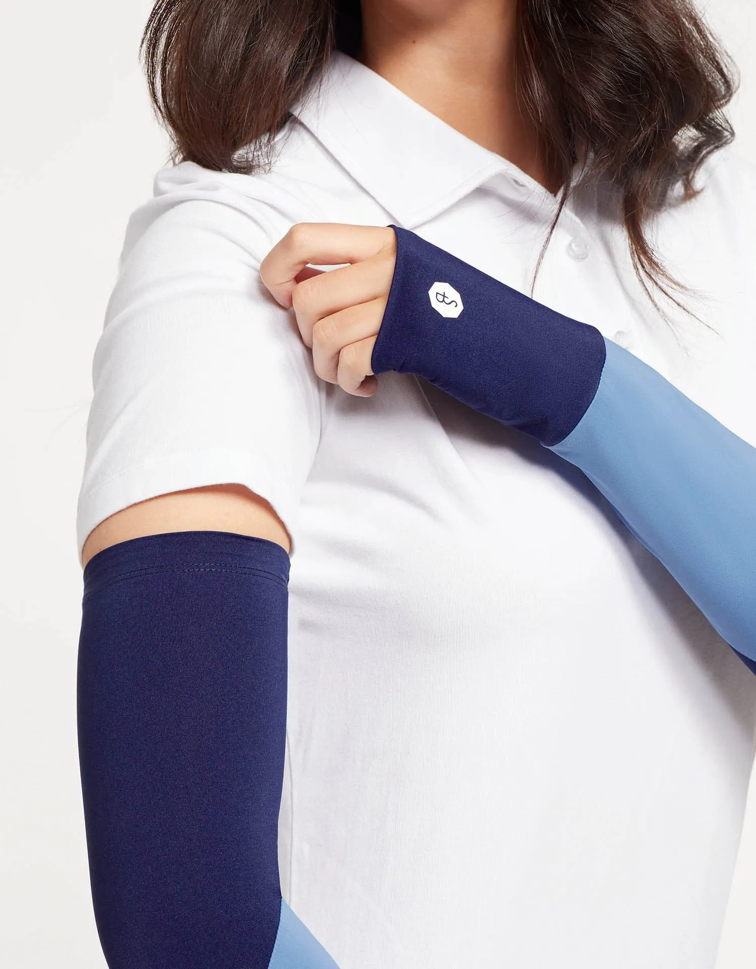 Colour Block Arm Sleeves UPF 50  Coolasun Breeze Collection