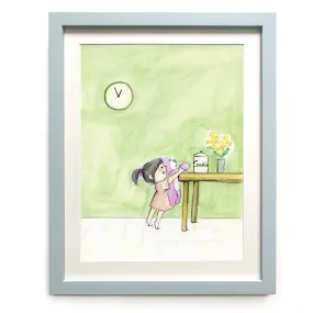Cookie Grab Art Print