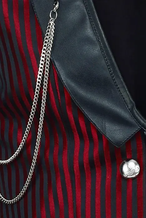 Crimson Twilight Waist Coat