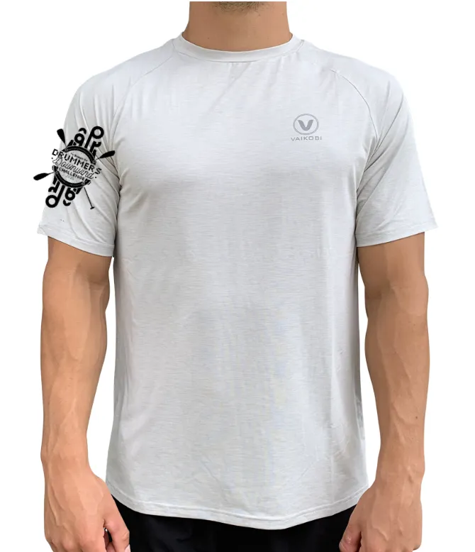 DRUMMERS - UV Performance S/S Tech Tee - Silver - CUSTOM