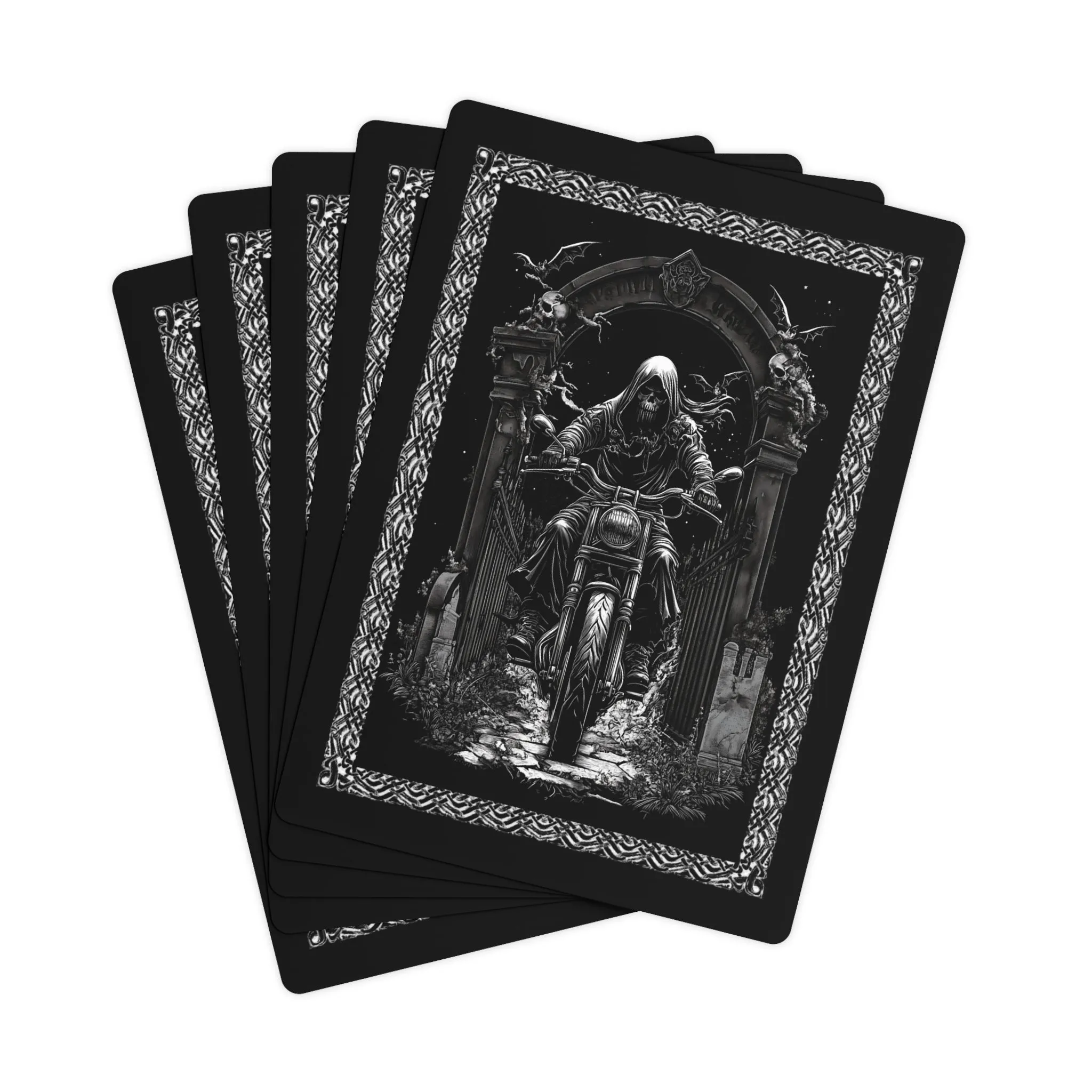 Hell's Gate Poker Cards Set - Premium Playing Deck for Game Nights