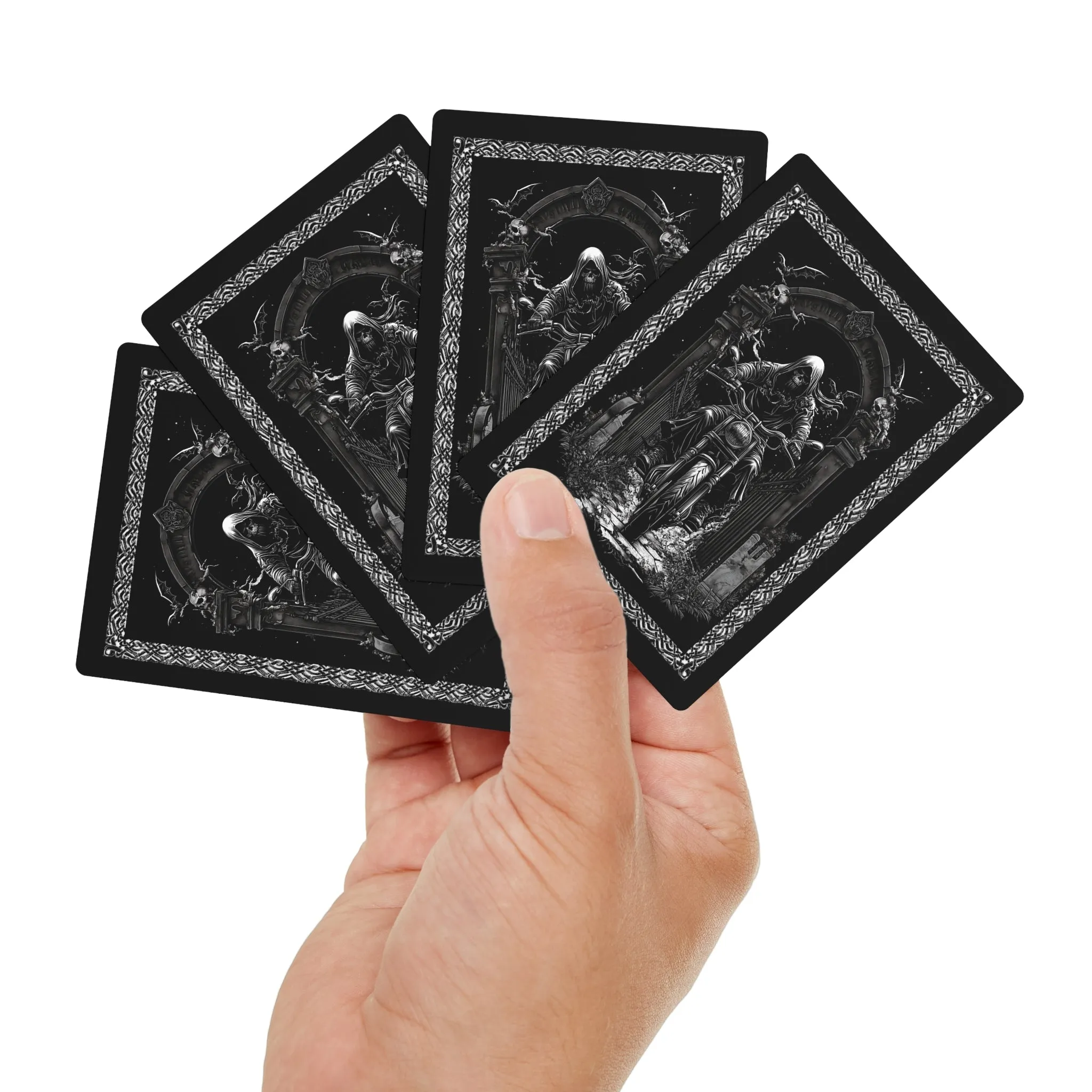 Hell's Gate Poker Cards Set - Premium Playing Deck for Game Nights