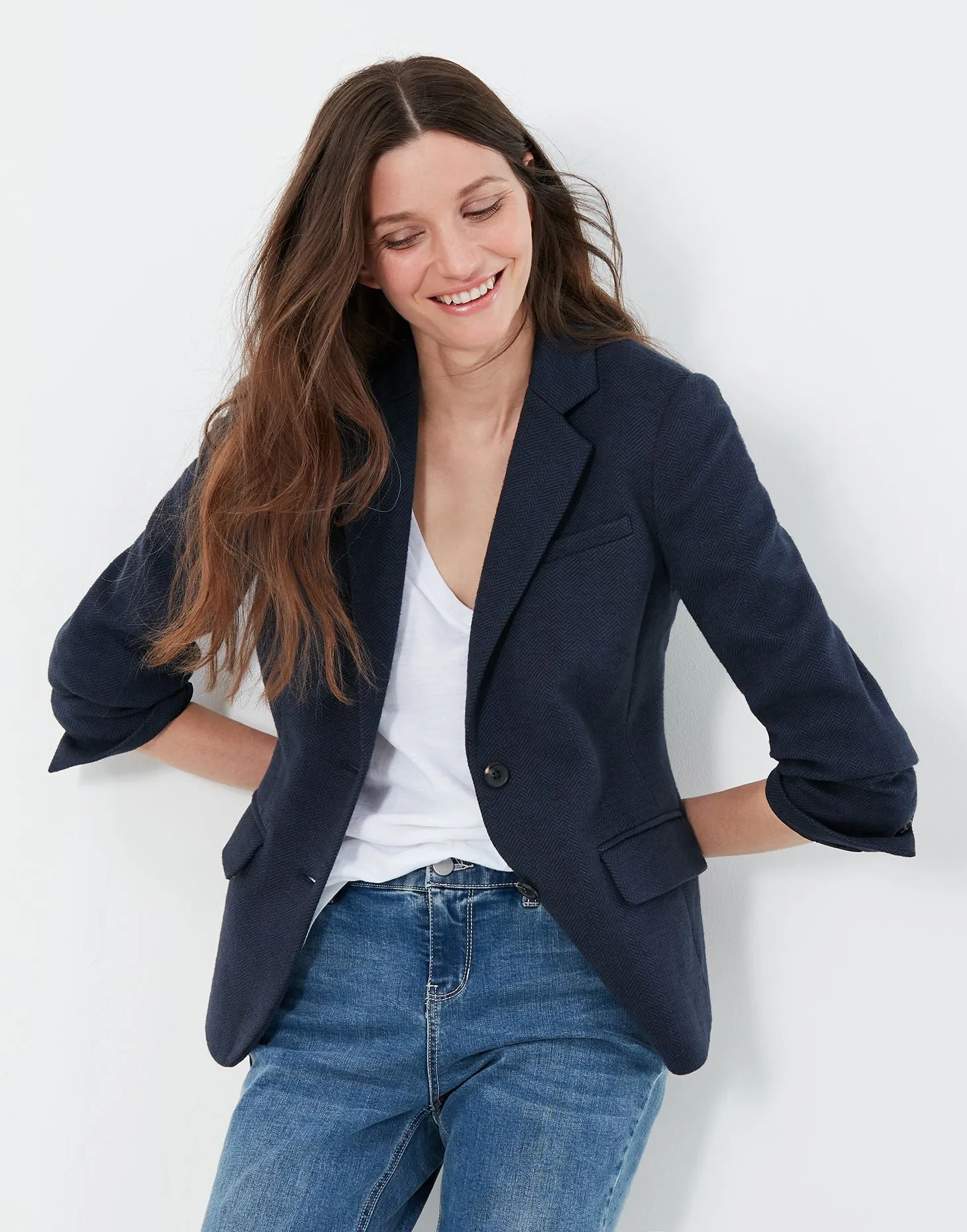 Joules Agatha Jersey Blazer