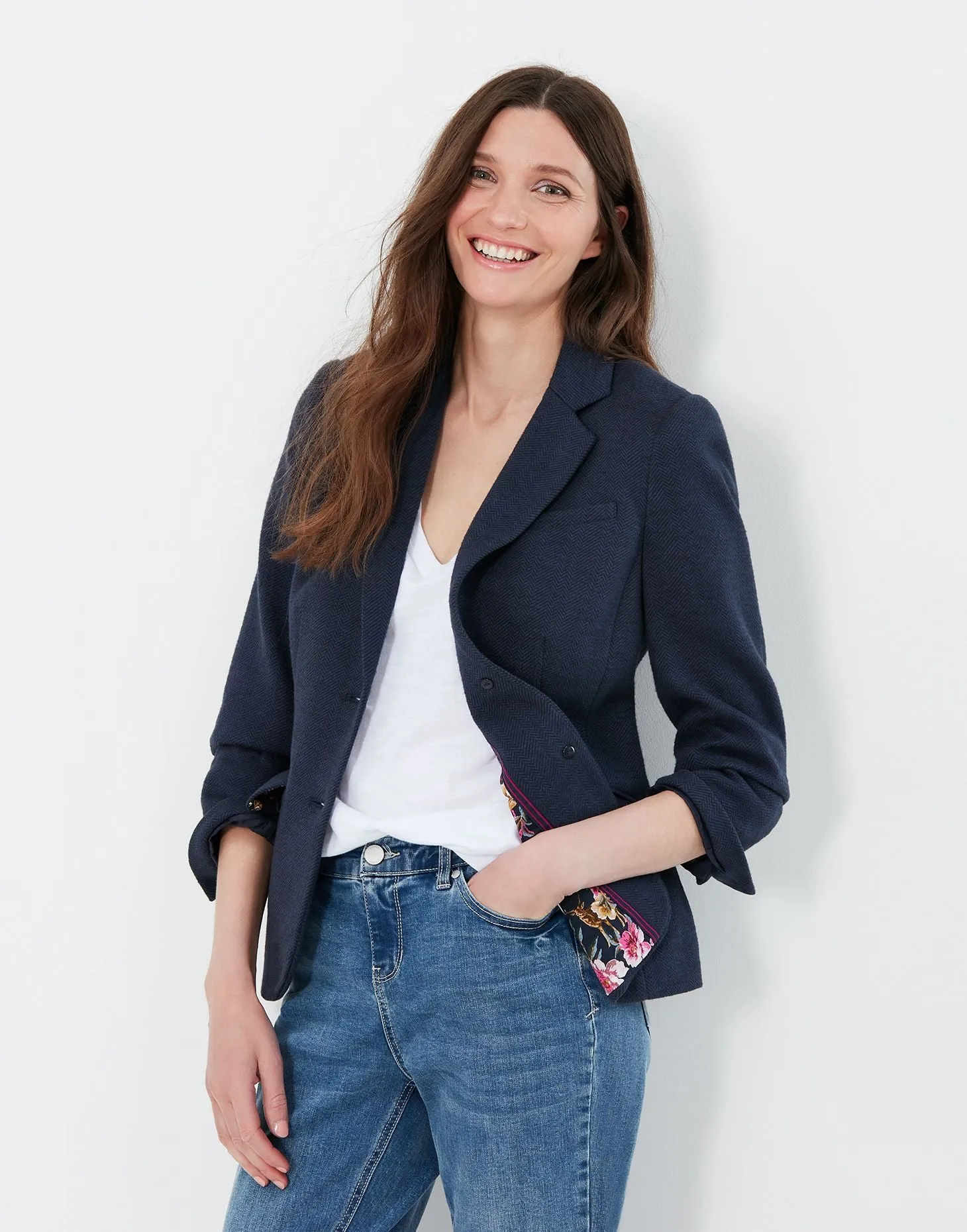 Joules Agatha Jersey Blazer
