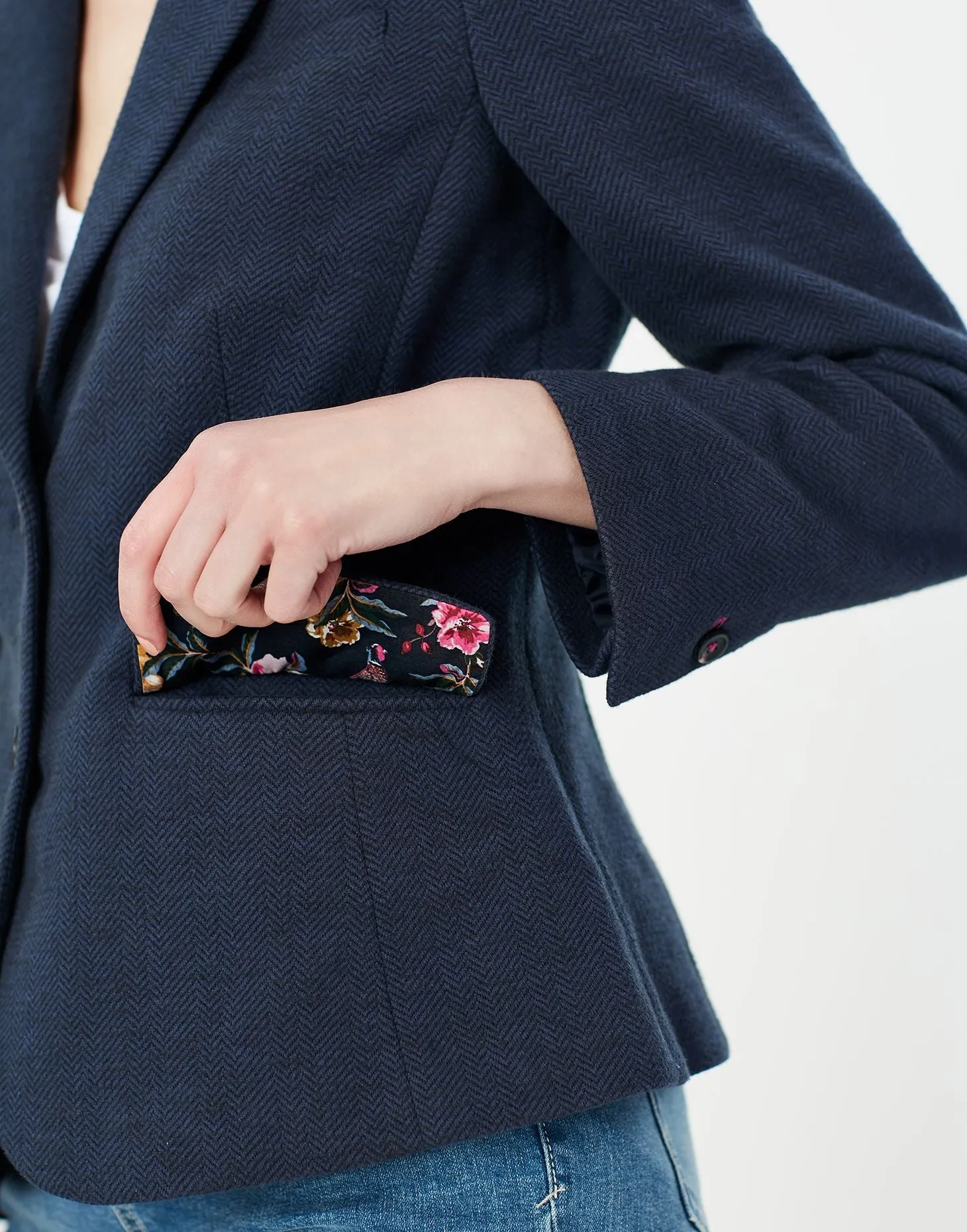 Joules Agatha Jersey Blazer