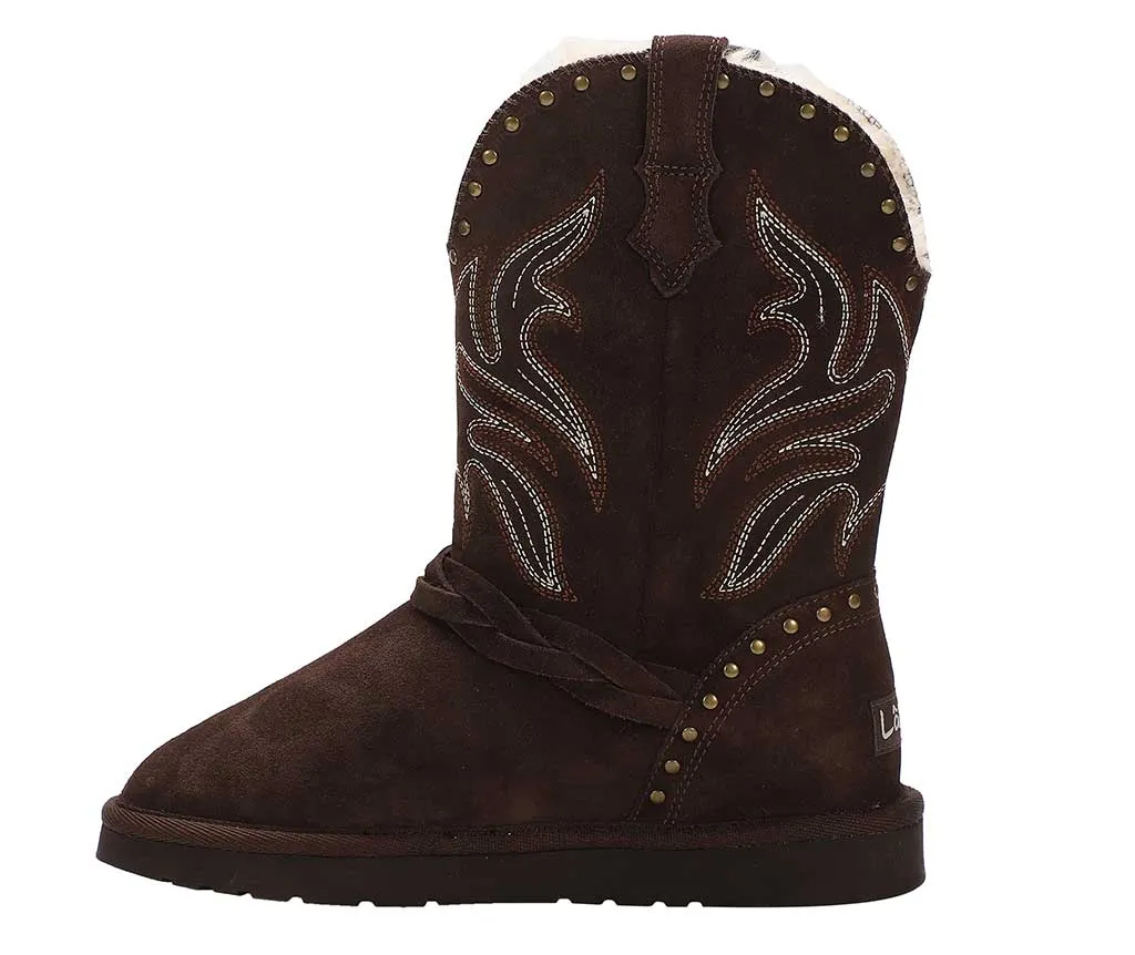 Lamo Women's Wrangler Chocolate