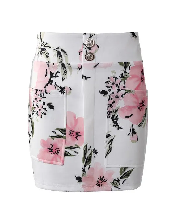 Livina - Stijlvolle bloemenblazer met puffmouwen
