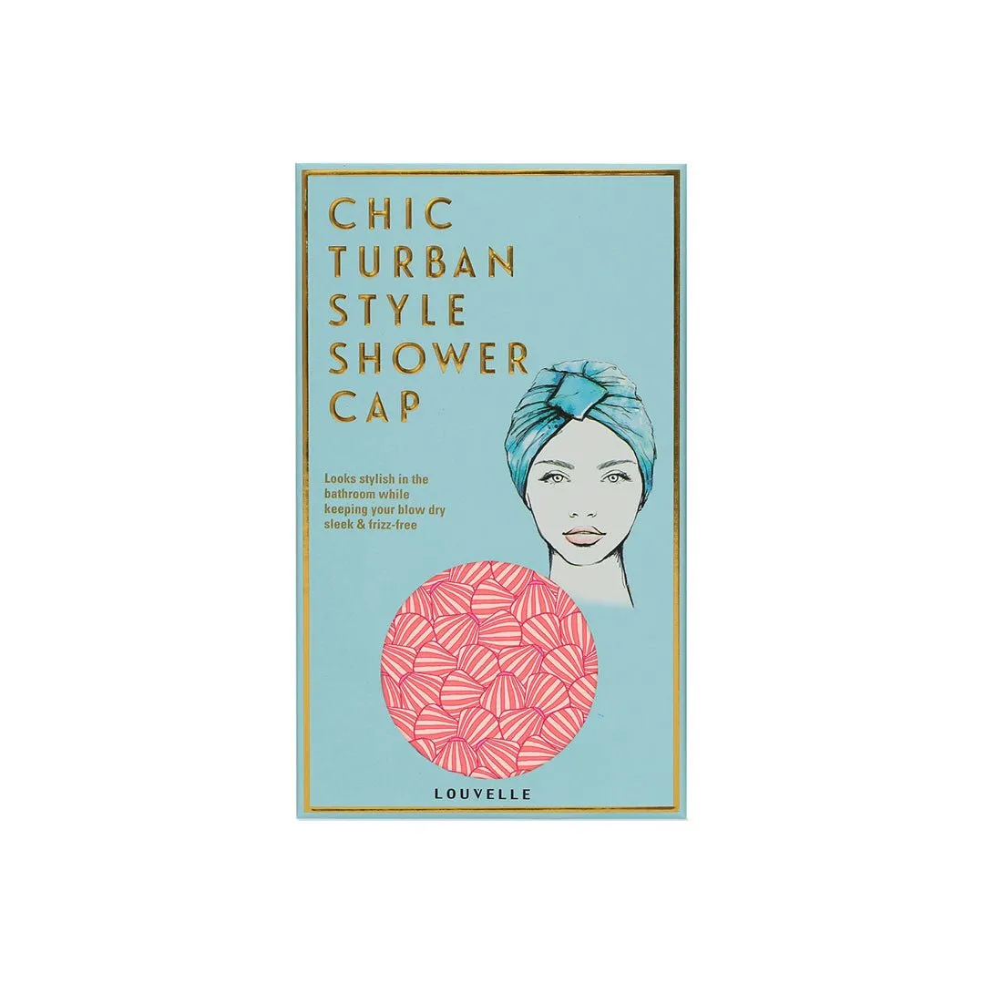 Louvelle Amelie Shower Cap In Sweet Shells