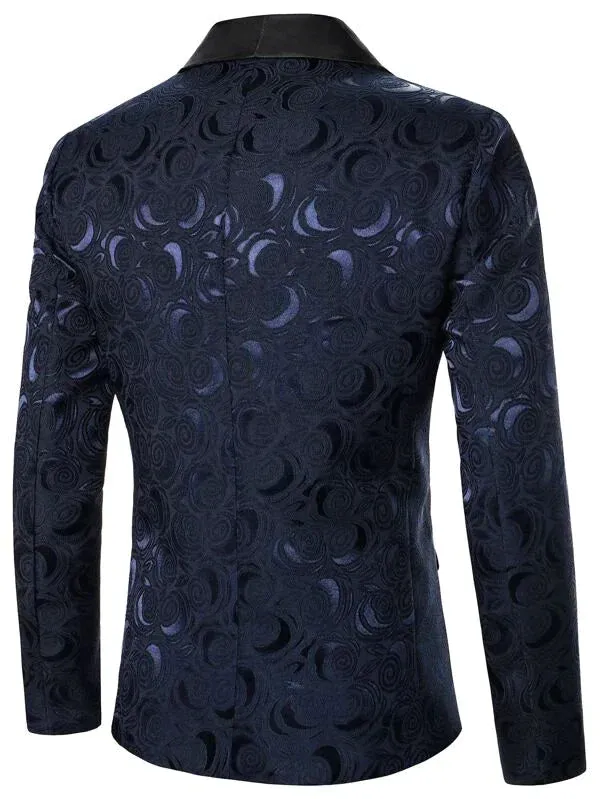 Men's Gold & Black Blazer Dinner Jacket