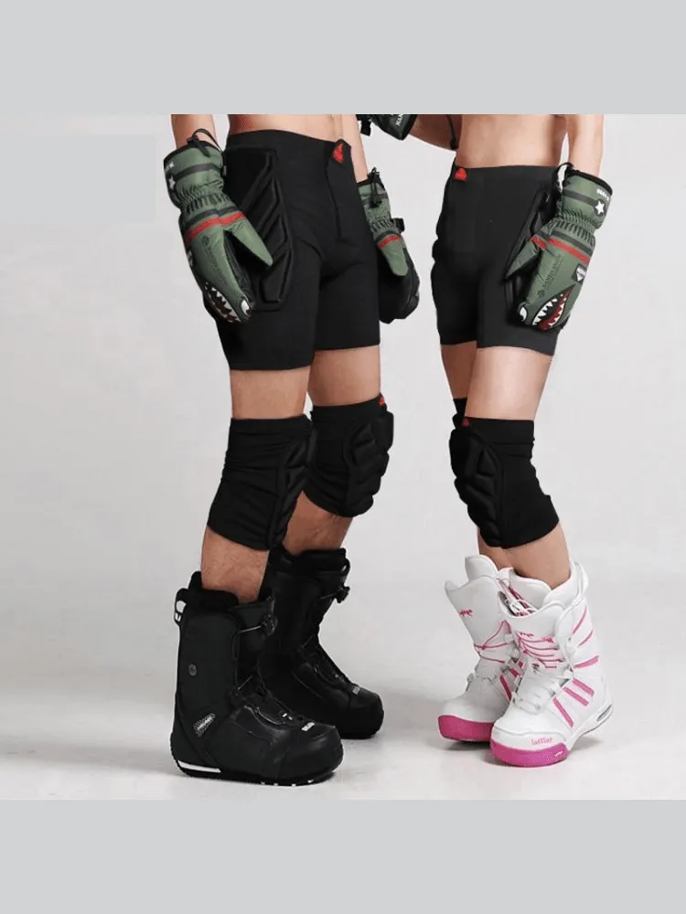 NANDN Unisex Shorts & Knee Pads
