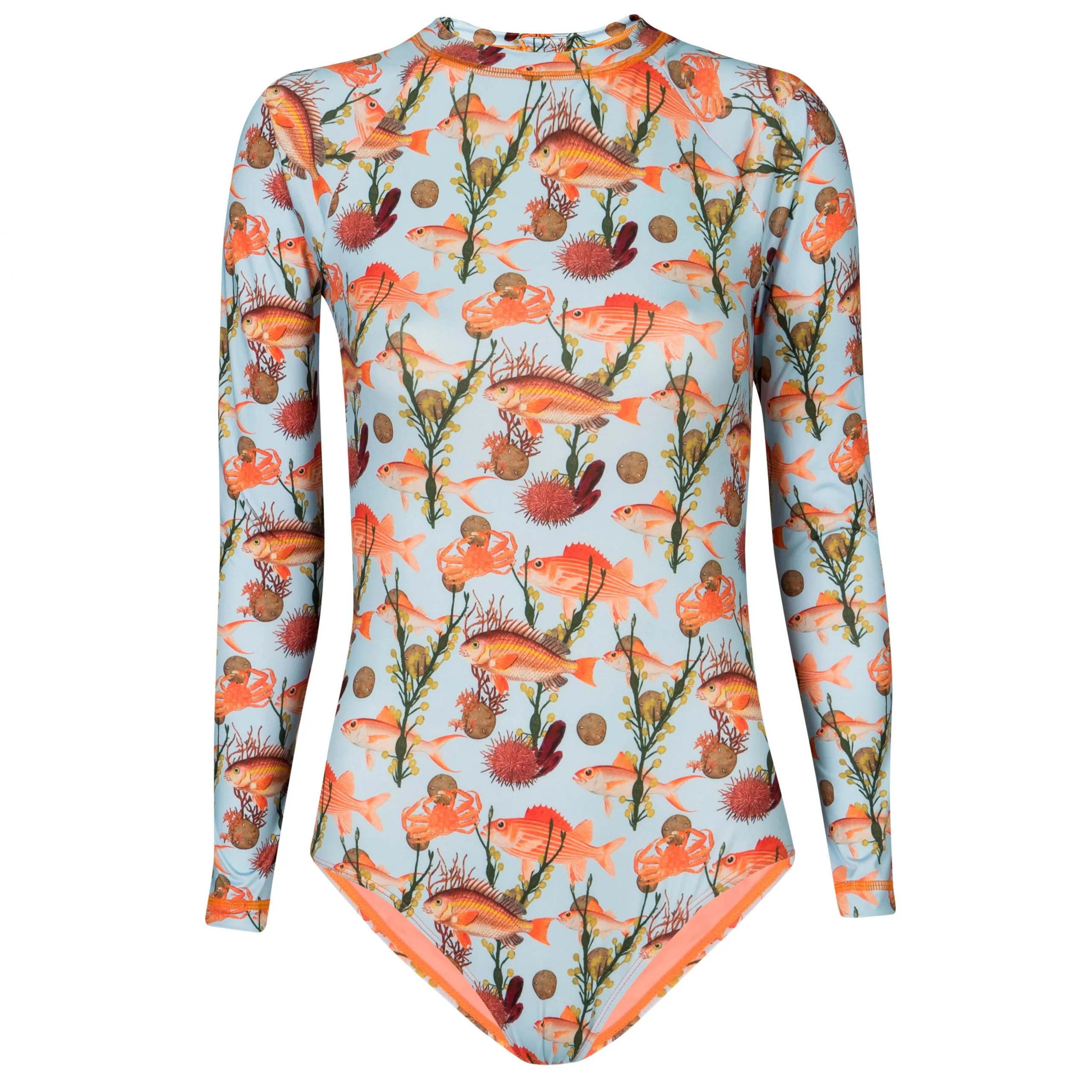 Oceano Women Long Sleeve Bodysuit Rash Guard
