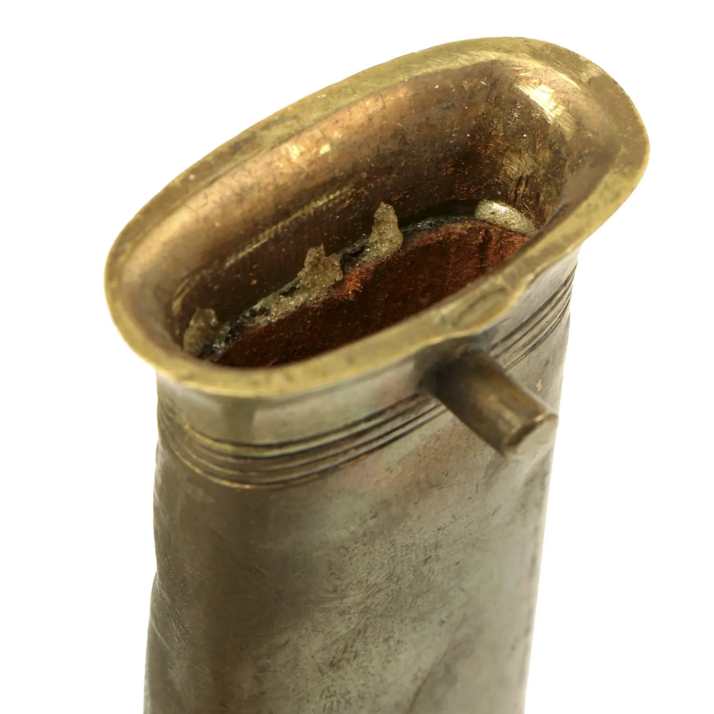 Original British WWII Royal Navy Officers Sword by Gieves Ltd. with Etched Blade & Damaged Scabbard