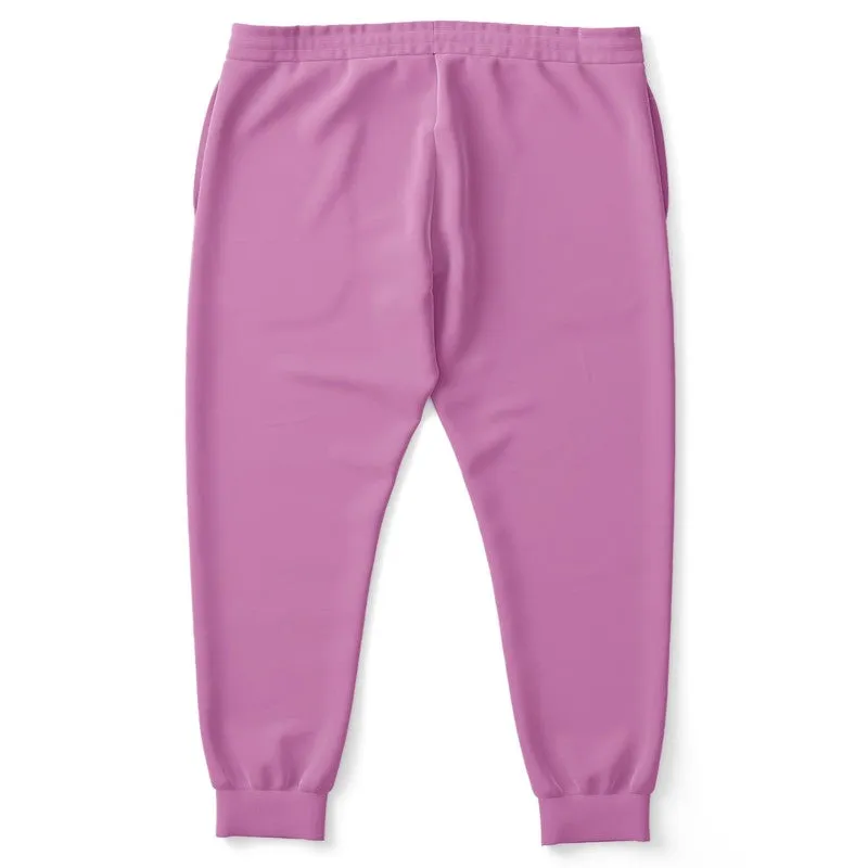 Pastel Magenta Purple Joggers | Unisex | with PLUS sizes | Bright Pastel Magenta Purple | C15M60Y0K0
