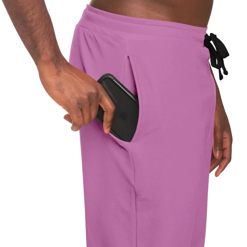 Pastel Magenta Purple Joggers | Unisex | with PLUS sizes | Bright Pastel Magenta Purple | C15M60Y0K0