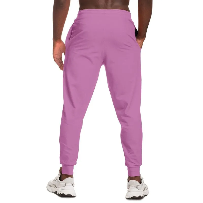 Pastel Magenta Purple Joggers | Unisex | with PLUS sizes | Bright Pastel Magenta Purple | C15M60Y0K0