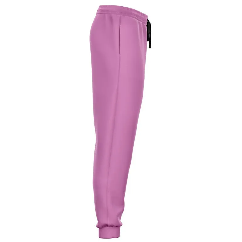 Pastel Magenta Purple Joggers | Unisex | with PLUS sizes | Bright Pastel Magenta Purple | C15M60Y0K0
