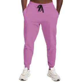 Pastel Magenta Purple Joggers | Unisex | with PLUS sizes | Bright Pastel Magenta Purple | C15M60Y0K0