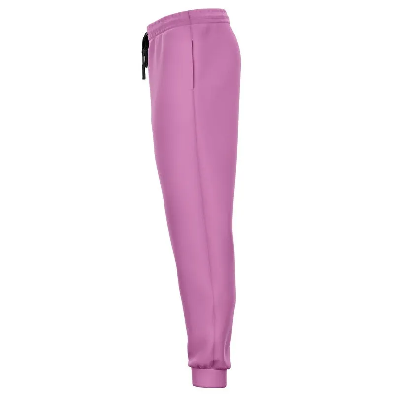 Pastel Magenta Purple Joggers | Unisex | with PLUS sizes | Bright Pastel Magenta Purple | C15M60Y0K0